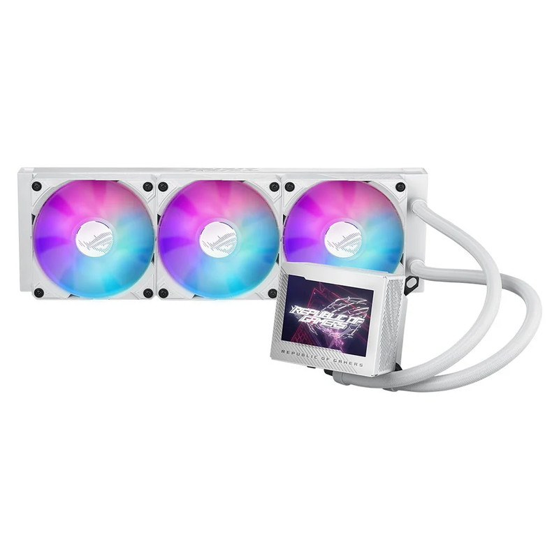 Asus ROG Ryujin III 360 ARGB AIO Liquid CPU Cooler - White - مبرد